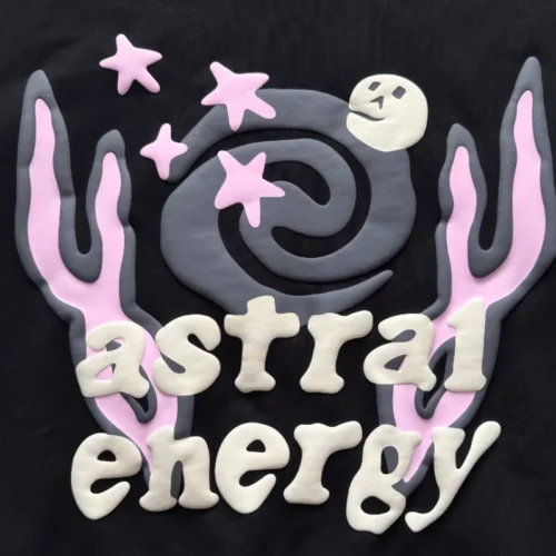 Broken Planet Astral Energy Hoodie Black - Image 3