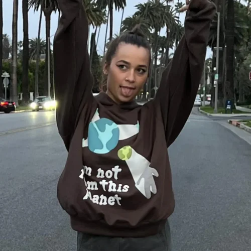 Broken Planet I’m Not From This Planet Hoodie - Image 4