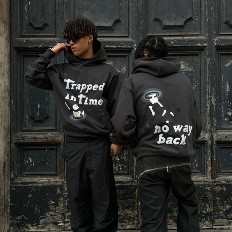 Broken Planet Trapped In Time Hoodie - Image 6