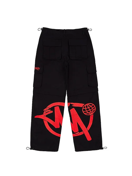 Cargo Minus Two - Black Red - Image 3