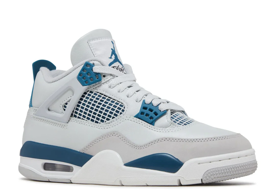 Jordan 4 Retro 'Military Blue' (2024) - Image 2