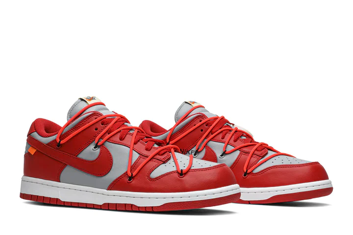 Nike Dunk Low Off-White University Red - Image 2