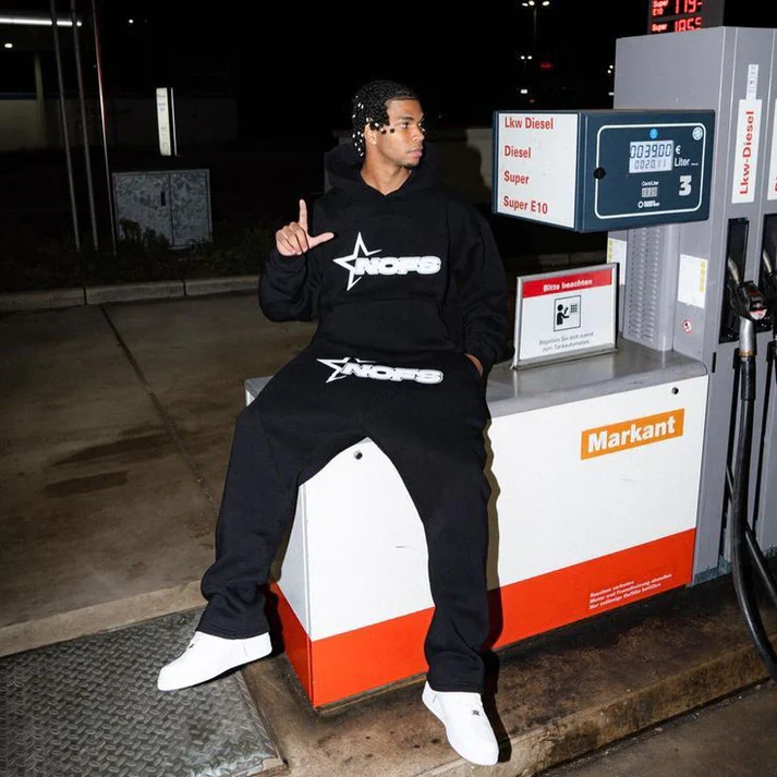 Nofs Tracksuit - Black - Image 3