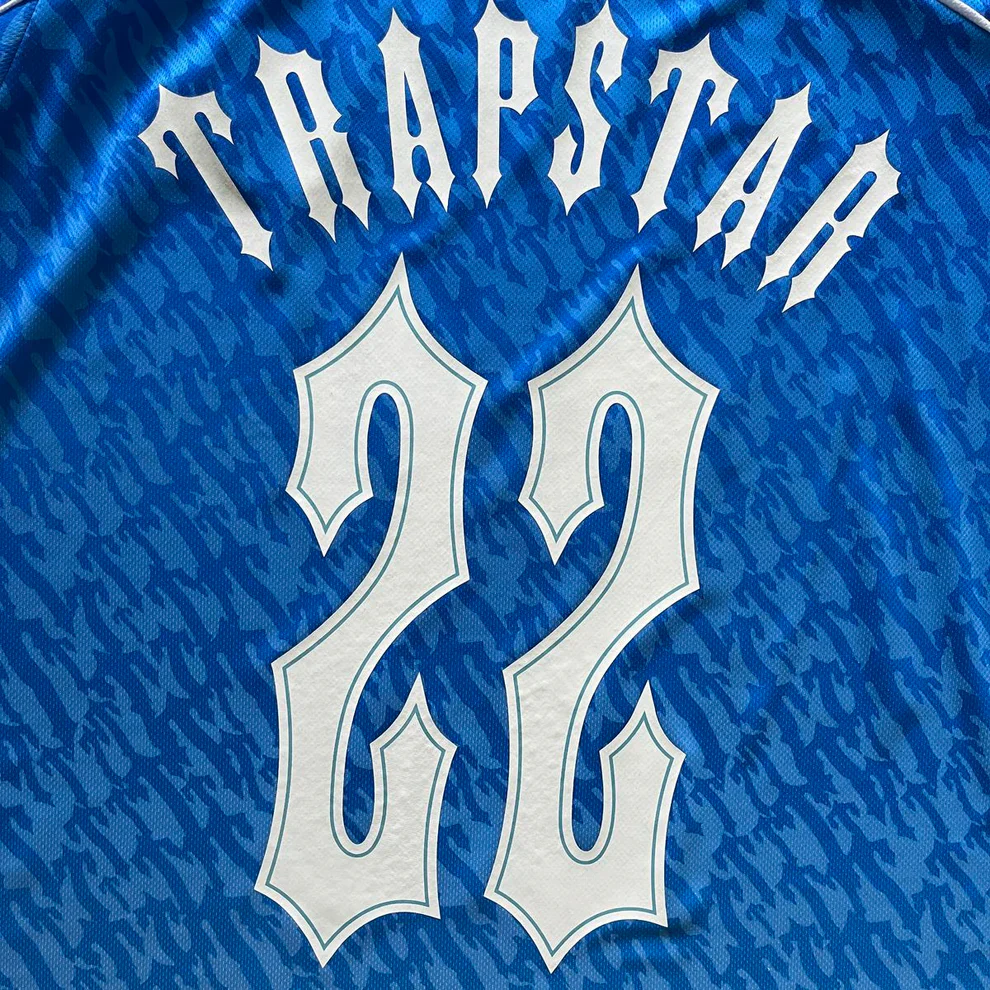 T-shirt 2022 Trapstar oversize - Blue - Image 4