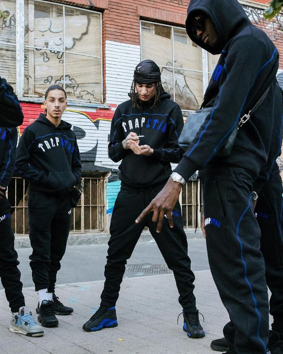 Trapstar Arch Pannel Tracksuit - Black Ice Edition - Image 3