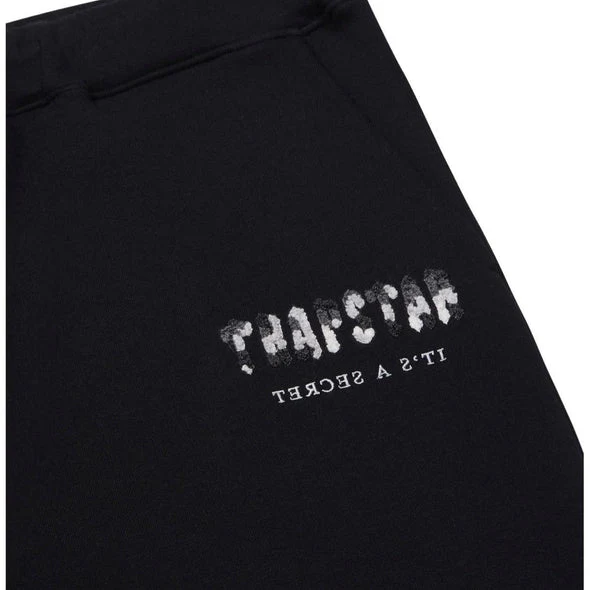 Trapstar Chenille Decoded Hooded Tracksuit - Black Camo Edition - Image 4