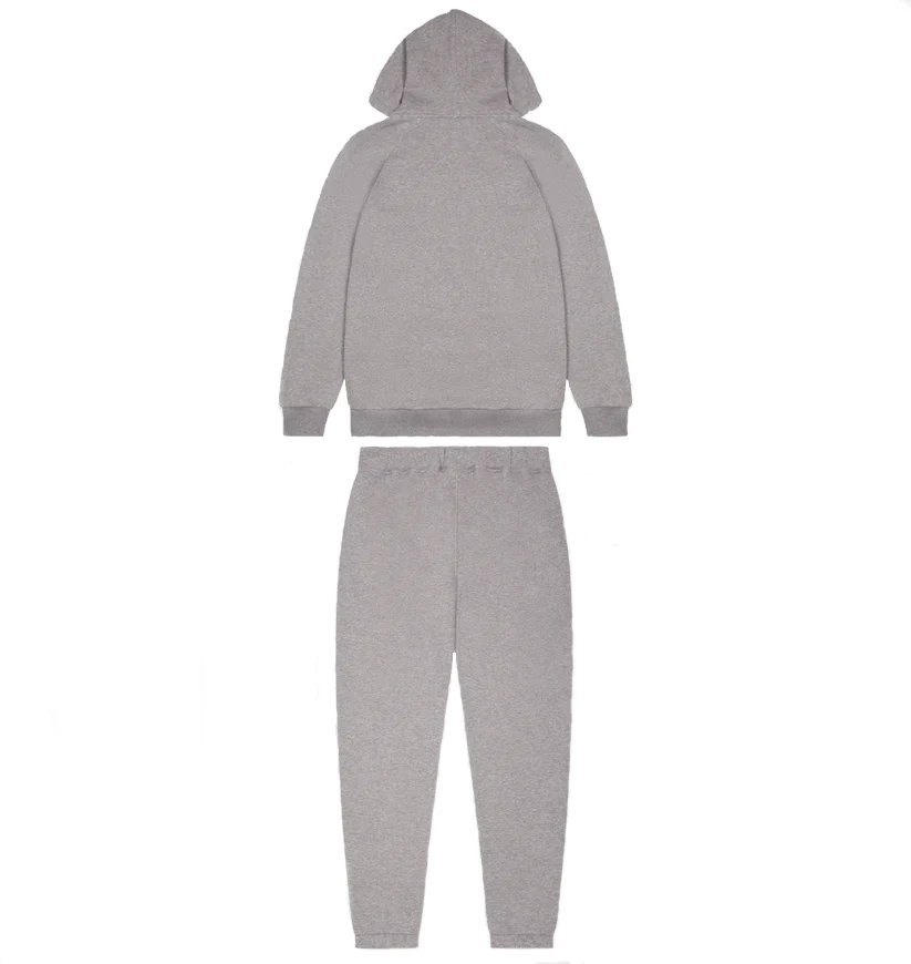 Trapstar Chenille Decoded Hooded Tracksuit - Grey Ice Flavours  Edition - Image 2