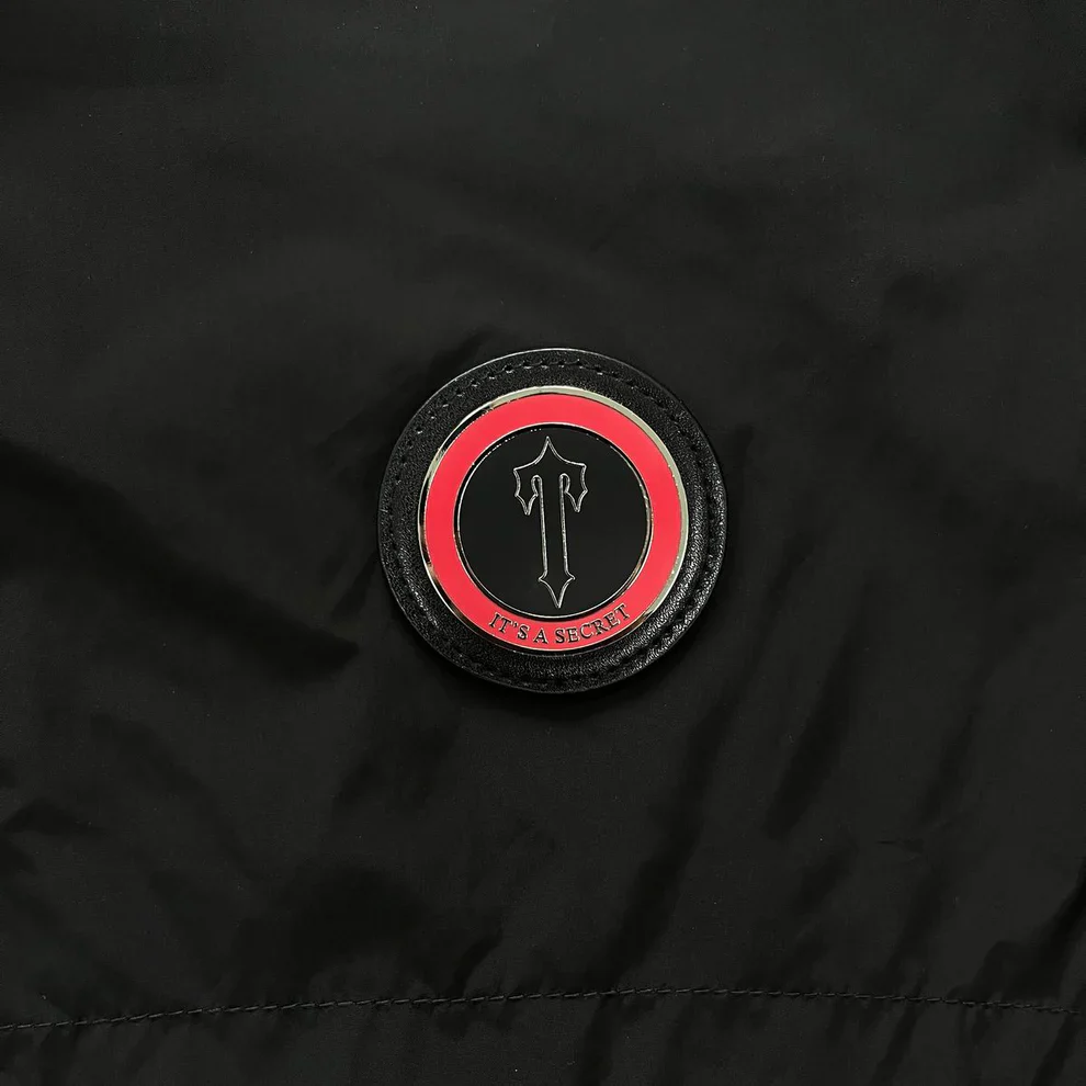 Trapstar Irongate Windbreaker Jacket - Black/Red - Image 4