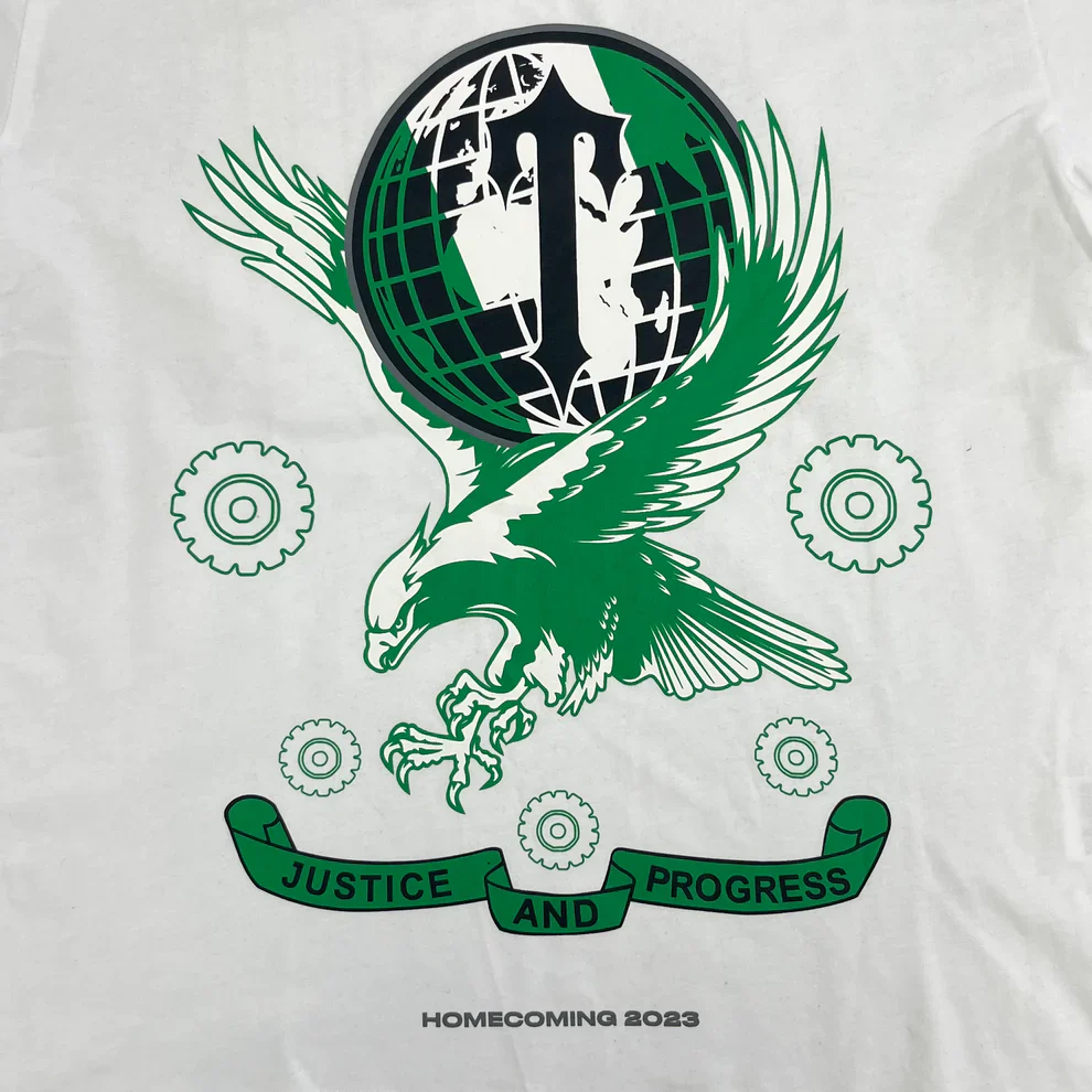 Trapstar Lagos x Homecoming Naija Graphic Tee - White - Image 3